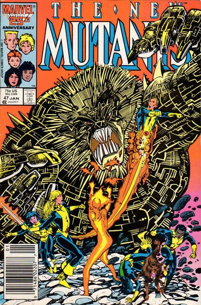 New Mutants, Vol. 1 #47B Newsstand Edition