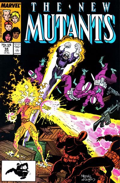 New Mutants, Vol. 1 #54A Direct Edition