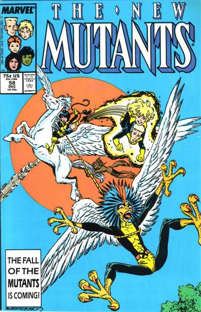 New Mutants, Vol. 1 #58A Direct Edition