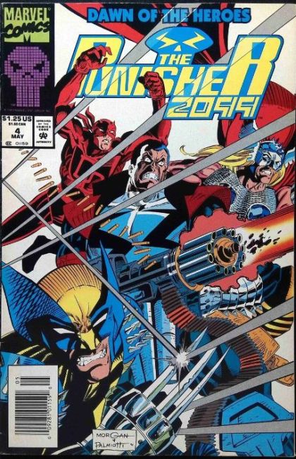 Punisher 2099, Vol. 1 #4B Newsstand Edition