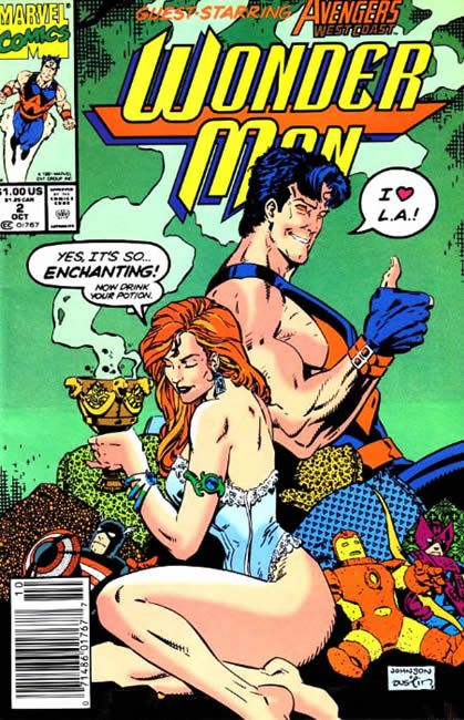 Wonder Man, Vol. 2 #2B Newsstand Edition