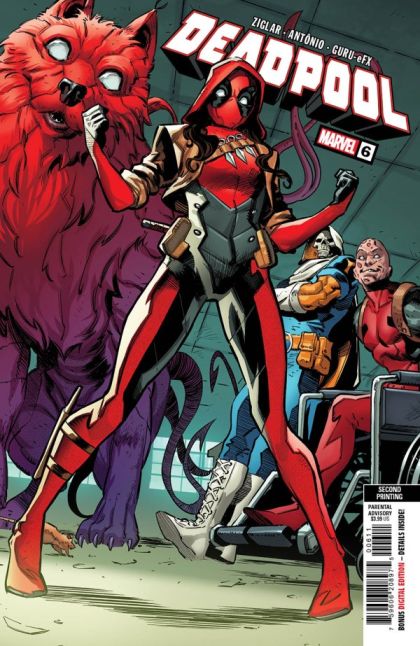 Deadpool, Vol. 9 #6D 2nd Printing Rogê Antônio