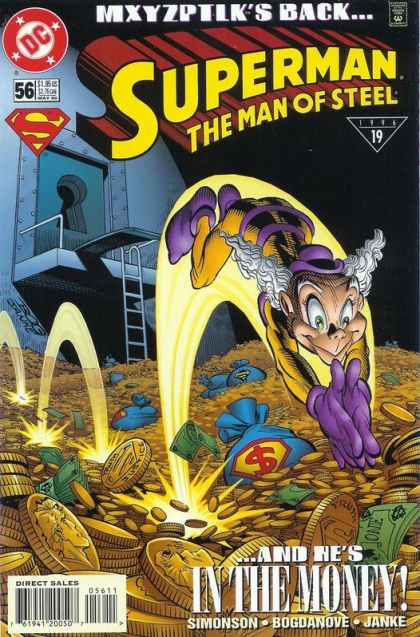 Superman: The Man of Steel #56A Direct Edition