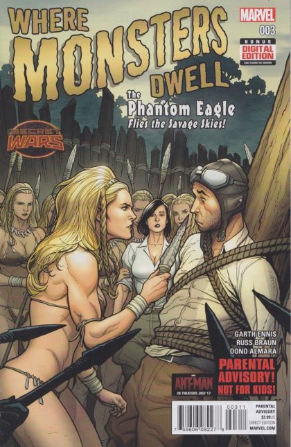Where Monsters Dwell, Vol. 2 #3 Frank Cho Regular Cover