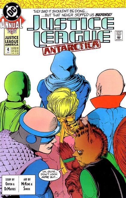 Justice League / International / America Annual #4A Direct Edition