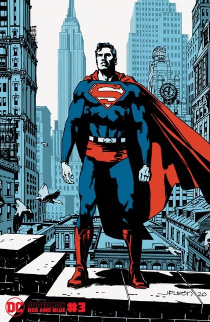 Superman: Red & Blue #3B John Paul Leon Variant Edition