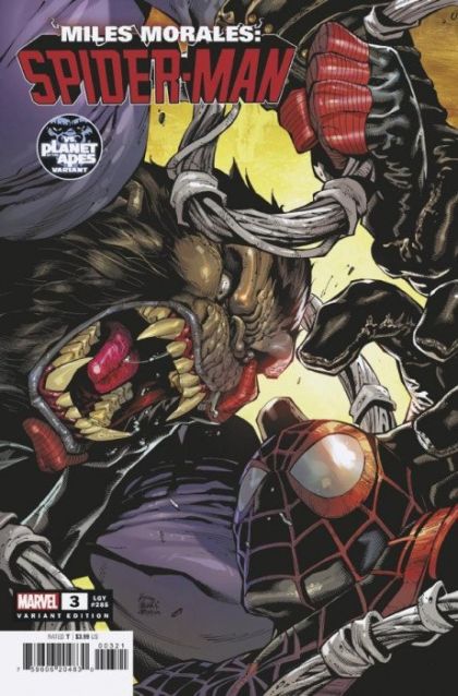 Miles Morales: Spider-Man, Vol. 2 #3B Ryan Stegman Planet Of The Apes Variant