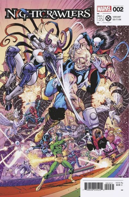 Nightcrawlers #2C Todd Nauck Sins Of Sinister March Connecting Cover
