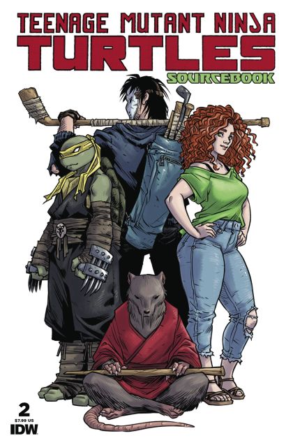 Teenage Mutant Ninja Turtles Sourcebook #2 Sophie Campbell Regular