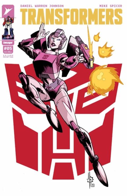 Transformers (Image) #5G 2nd Printing Jason Howard