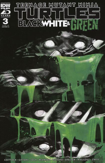 Teenage Mutant Ninja Turtles: Black, White & Green #3A Jock Regular