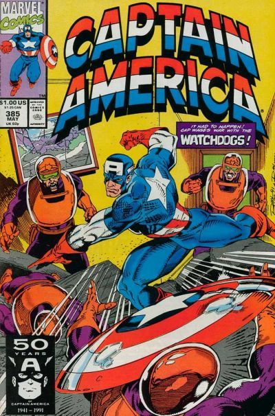 Captain America, Vol. 1 #385A Direct Edition