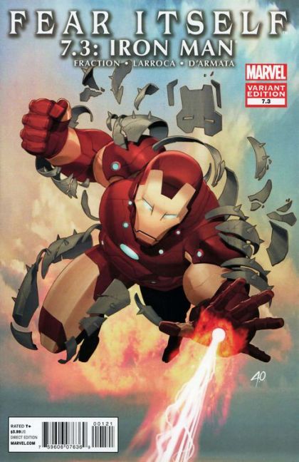 Fear Itself #7.3B Ariel Olivetti Variant Cover