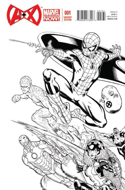 A+X #1F Ed McGuinness Incentive Sketch Variant (1:50)