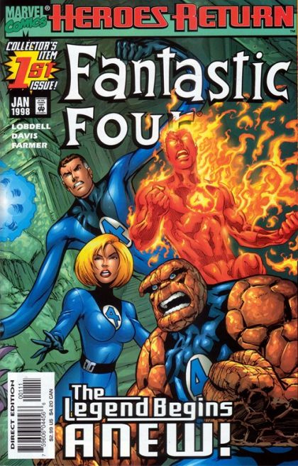 Fantastic Four, Vol. 3 #1A Direct Edition