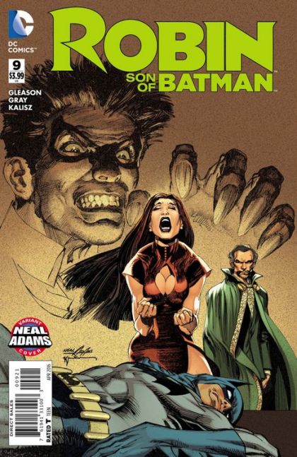 Robin: Son of Batman #9B Neal Adams Variant Cover