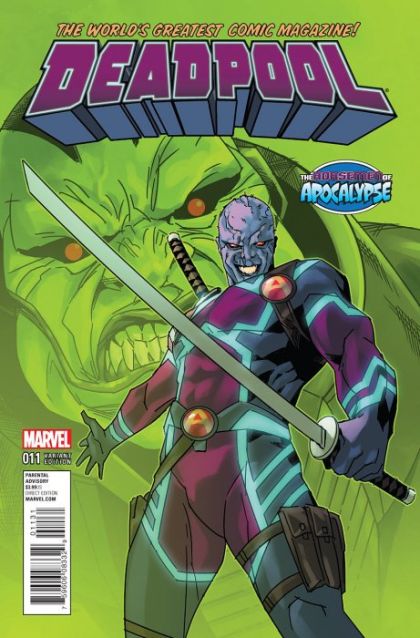 Deadpool, Vol. 5 #11C Variant Kalman Andrasofszky Age Of Apocalypse Cover