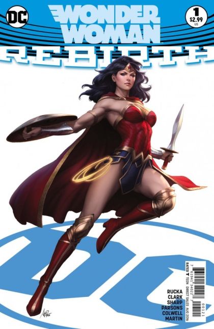 Wonder Woman: Rebirth #1B Artgerm Variant