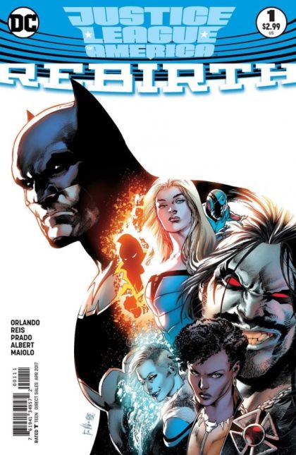 Justice League Of America: Rebirth #1A Regular Ivan Reis Cover