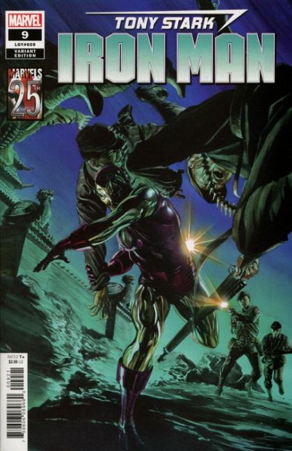 Tony Stark: Iron Man #9B Variant Alex Ross Marvels 25th Anniversary Cover