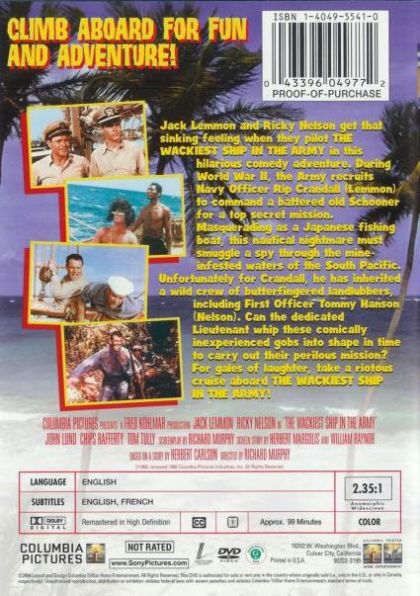 The Wackiest Ship in the Army (1960) - DVD