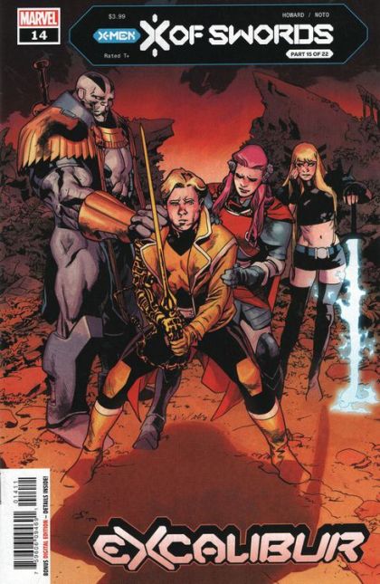 Excalibur, Vol. 4 #14A Regular Mahmud Asrar Cover