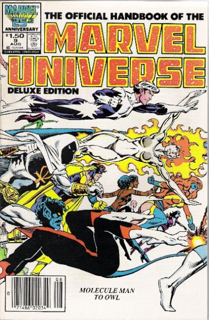 Official Handbook of the Marvel Universe: Deluxe Edition (Vol. 2) #9B Newsstand Edition