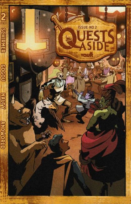 Quests Aside #2A Regular Elena Gogou Cover