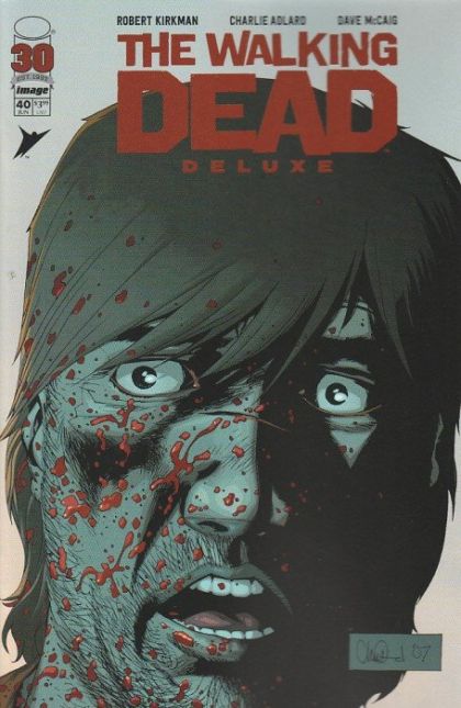 The Walking Dead Deluxe #40B Charlie Adlard & Dave McCaig Cover