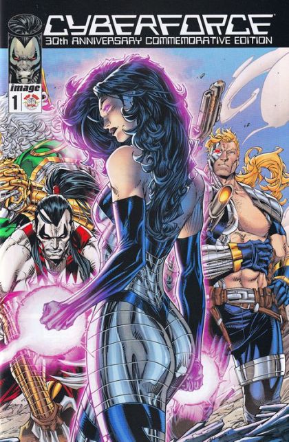 Cyberforce 30th Anniversary #1C Brett Booth 30th Anniversary Commemorative Edition Variant Cover