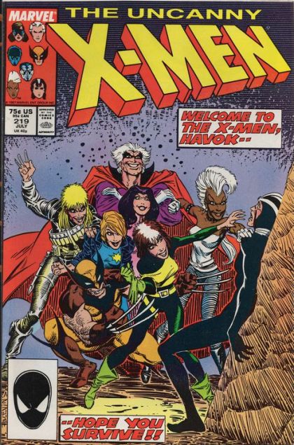 Uncanny X-Men, Vol. 1 #219A Direct Edition