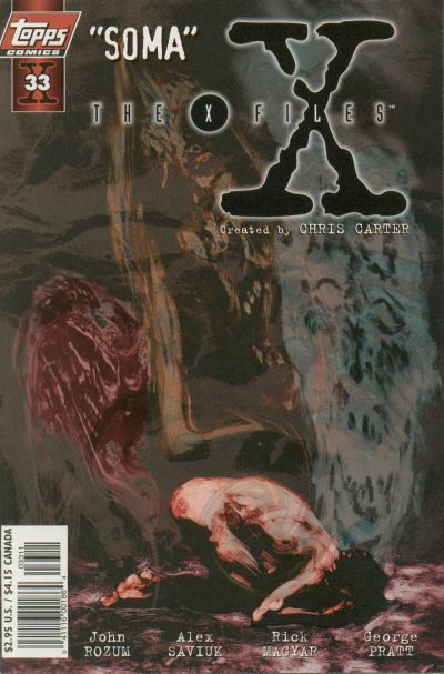 X-Files #33B Painted Cover