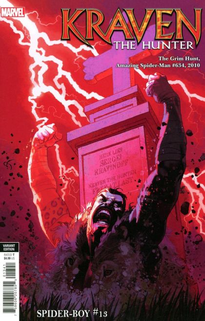 Spider-Boy, Vol. 1 #13D Josemaria Casanovas Kraven the Hunter Variant