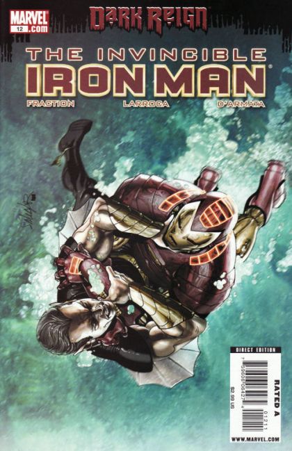 Invincible Iron Man, Vol. 1 #12A Salvador Larroca Regular
