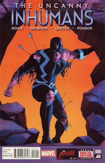 The Uncanny Inhumans #0A Steve McNiven Regular