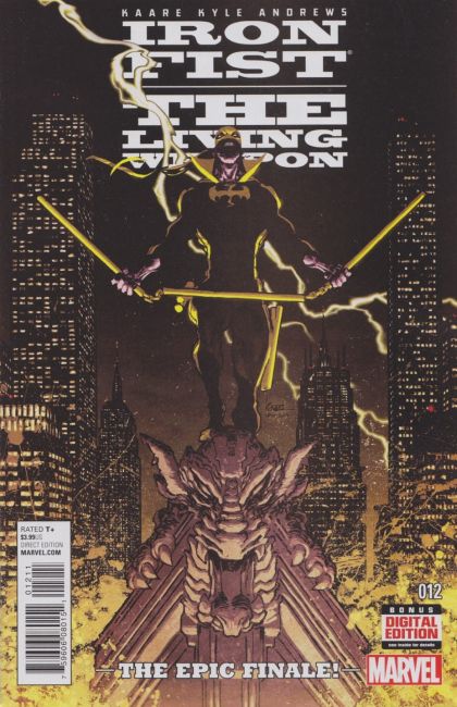 Iron Fist: The Living Weapon #12 Kaare Andrews Regular