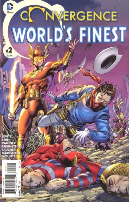 Convergence: Worlds Finest Comics #2A Aaron Lopresti Regular Cover