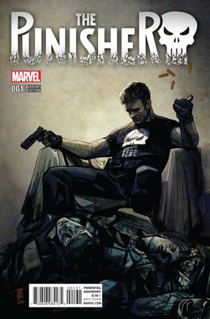 The Punisher, Vol. 11 #1C Alex Maleev Incentive Variant Cover