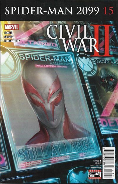 Spider-Man 2099, Vol. 3 #15 Francesco Mattina Regular Cover