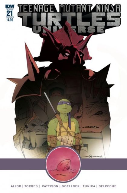 Teenage Mutant Ninja Turtles: Universe #21B Variant Mark Torres Cover