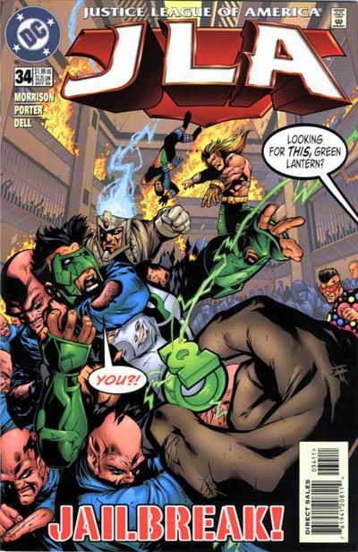JLA #34A Direct Edition