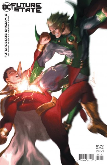 Future State: Shazam! #2B Card Stock Variant Cover