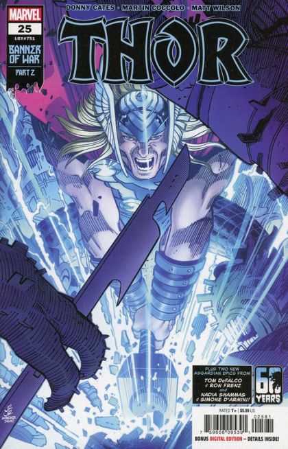Thor, Vol. 6 #25H Variant Cover by John Romita, Jr.