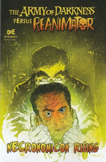The Army of Darkness vs. Reanimator: Necronomicon Rising #1B Christopher Mitten Variant
