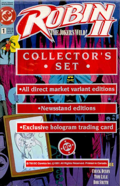 Robin II: The Joker's Wild #1G Collectors's Set - All Editions