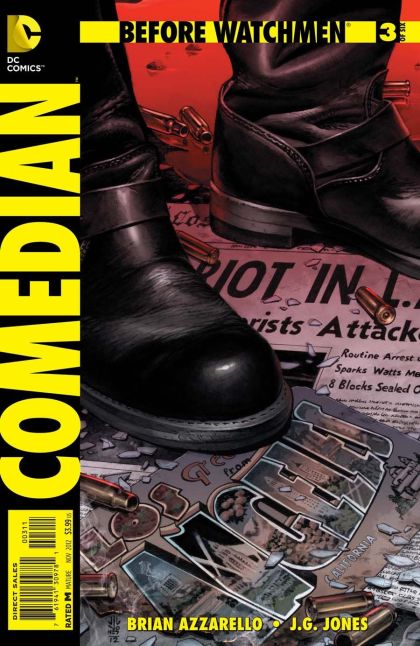 Before Watchmen: Comedian #3A J.G. Jones Regular Cover