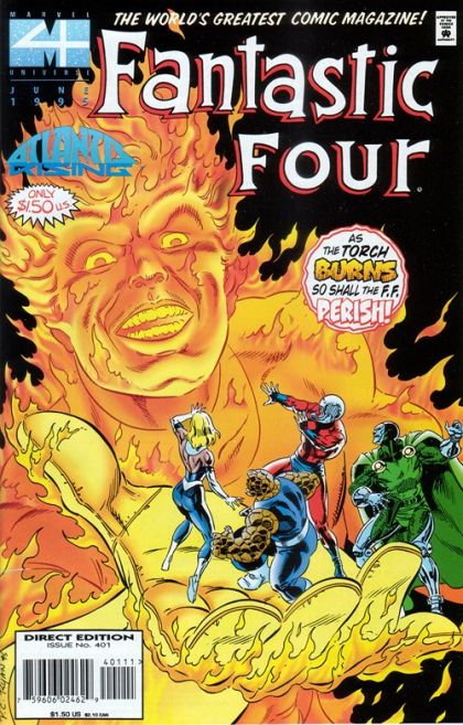 Fantastic Four, Vol. 1 #401A Direct Edition