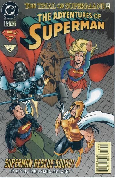 The Adventures of Superman #529A Direct Edition