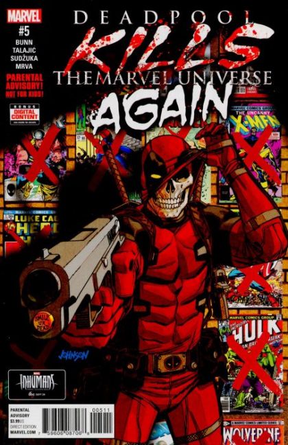 Deadpool Kills The Marvel Universe Again #5A Regular Dave Johnson Cover