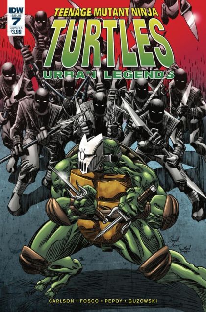Teenage Mutant Ninja Turtles: Urban Legends #7A Regular Frank Fosco Cover